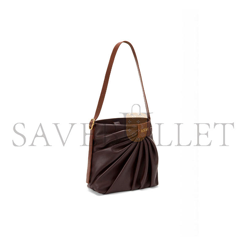 L0ew* draped tote in mellow nappa lambskin adhbdptx01-0018 (30*29*13cm)